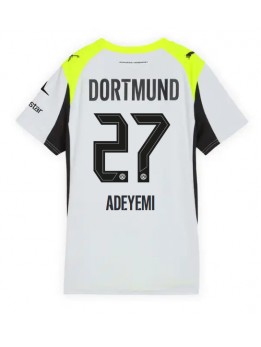 Borussia Dortmund Karim Adeyemi #27 Replika Borta Kläder Dam 2025-26 Kortärmad